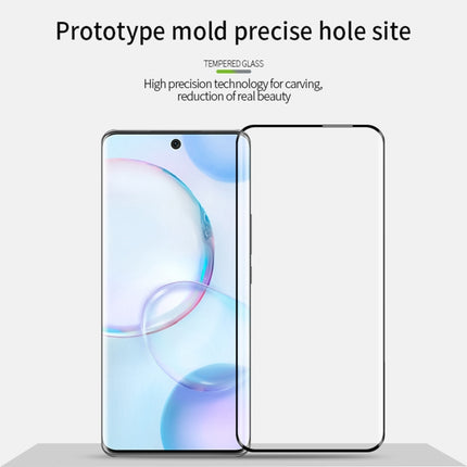 PINWUYO 9H 3D Hot Bending Tempered Glass Film, For Honor 50, For Honor 50 Pro