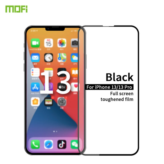 MOFI 9H 2.5D Full Screen Tempered Glass Film, For iPhone 13 / 13 Pro