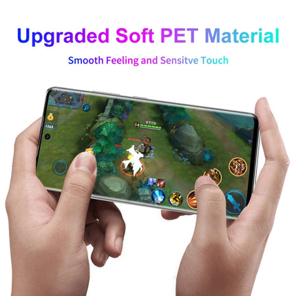 ENKAY Hat-Prince 3D Curved Full Coverage PET Hot Bending HD Screen Protector Soft Film Support Fingerprint Unlock, For Huawei P50 Pro, For Honor 50 Pro, For Honor 50