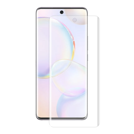 ENKAY Hat-Prince 3D Curved Full Coverage PET Hot Bending HD Screen Protector Soft Film Support Fingerprint Unlock, For Huawei P50 Pro, For Honor 50 Pro, For Honor 50
