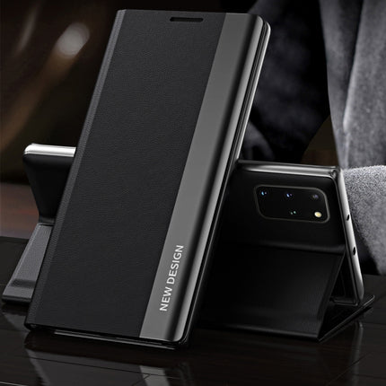 Side Electroplated Magnetic Ultra-Thin Horizontal Flip Leather Case with Holder, For Samsung Galaxy S20 FE, For Samsung Galaxy A32 5G, For Samsung Galaxy S21 5G