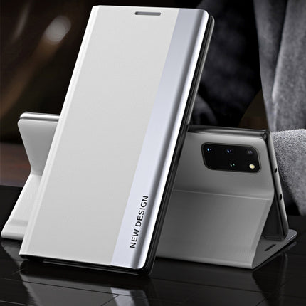 Side Electroplated Magnetic Ultra-Thin Horizontal Flip Leather Case with Holder, For Samsung Galaxy S20 FE, For Samsung Galaxy A32 5G, For Samsung Galaxy S21 5G