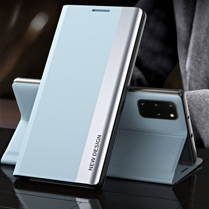 Side Electroplated Magnetic Ultra-Thin Horizontal Flip Leather Case with Holder, For Samsung Galaxy S20 FE, For Samsung Galaxy A32 5G, For Samsung Galaxy S21 5G