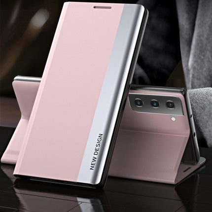Side Electroplated Magnetic Ultra-Thin Horizontal Flip Leather Case with Holder, For Samsung Galaxy S20 FE, For Samsung Galaxy A32 5G, For Samsung Galaxy S21 5G