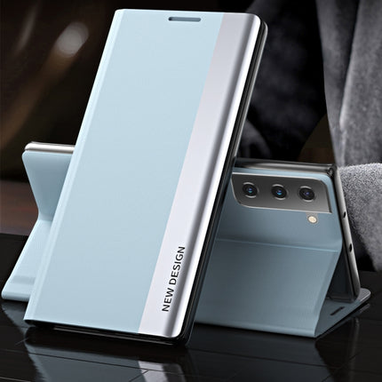 Side Electroplated Magnetic Ultra-Thin Horizontal Flip Leather Case with Holder, For Samsung Galaxy S20 FE, For Samsung Galaxy A32 5G, For Samsung Galaxy S21 5G