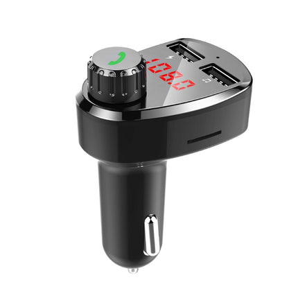 G13 Car MP3 Player Bluetooth Hands-free Device FM Transmitter Car Kit Dual USB Fast Charger, G13
