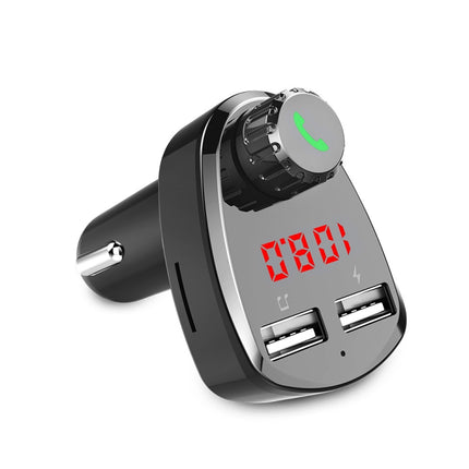 G13 Car MP3 Player Bluetooth Hands-free Device FM Transmitter Car Kit Dual USB Fast Charger, G13