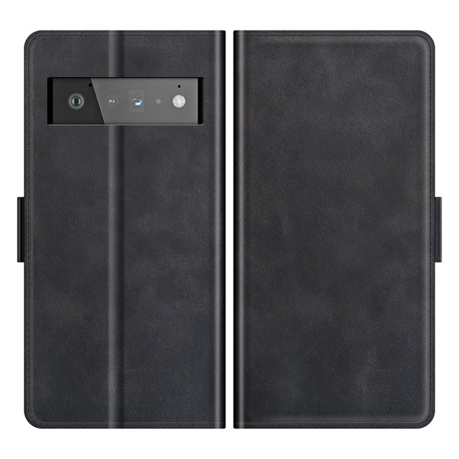For Google Pixel 6 Pro Dual-side Magnetic Buckle Horizontal Flip Leather Case with Holder & Card Slots & Wallet