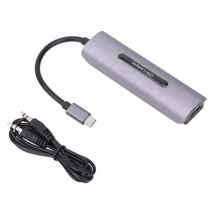 Tarjeta de captura Z39A HDMI/F + Micrófono HDMI/F + Audio + USB 4K, compatible con Windows, Android, Linux y MacOS, etc., Z39A