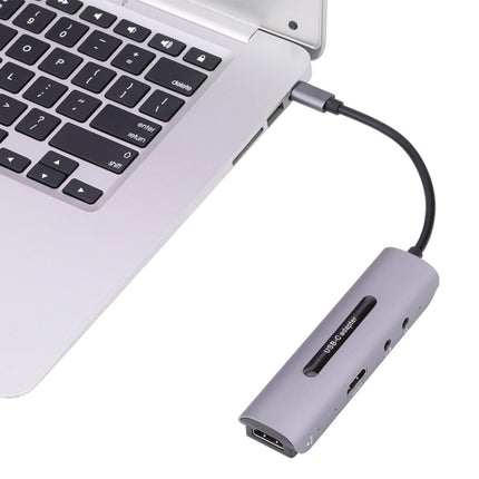 Tarjeta de captura Z39A HDMI/F + Micrófono HDMI/F + Audio + USB 4K, compatible con Windows, Android, Linux y MacOS, etc., Z39A