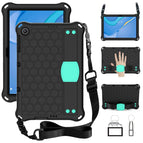 For Huawei MediaPad T10 9.7 / T10 10.1 / Black+Aqua