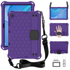 For Huawei MediaPad T10 9.7 / T10 10.1 / Purple+Black
