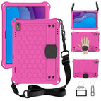 For Lenovo Tab M10 TB-X505X/F / Rose Red+Black