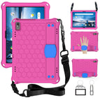 For Lenovo Smart Tab M10 TB-605F / RoseRed+Blue