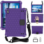 For Lenovo Smart Tab M10 TB-605F / Purple+Black