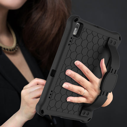 Honeycomb Design EVA + PC Material Four Corner Anti Falling Flat Protective Shell with Strap