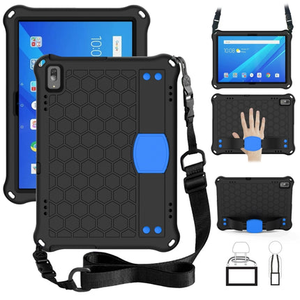 Honeycomb Design EVA + PC Material Four Corner Anti Falling Flat Protective Shell with Strap