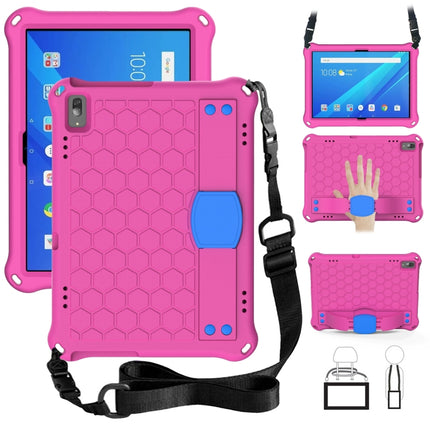 Honeycomb Design EVA + PC Material Four Corner Anti Falling Flat Protective Shell with Strap