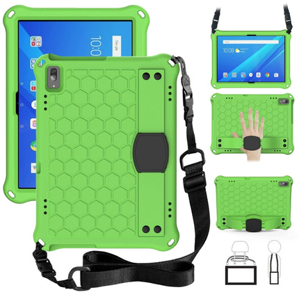 Honeycomb Design EVA + PC Material Four Corner Anti Falling Flat Protective Shell with Strap