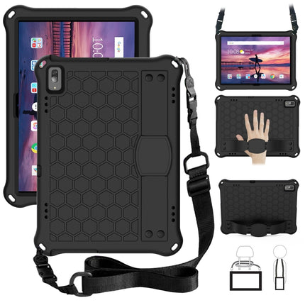 Honeycomb Design EVA + PC Material Four Corner Anti Falling Flat Protective Shell with Strap