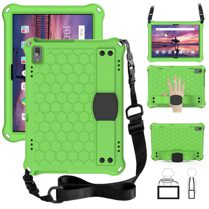 Honeycomb Design EVA + PC Material Four Corner Anti Falling Flat Protective Shell with Strap