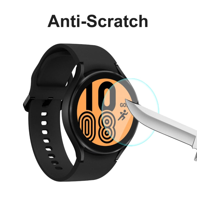 For Samsung Galaxy Watch4 40mm ENKAY Hat-Prince 0.2mm 9H 2.15D Curved Edge Tempered Glass Screen Protector Watch Film, 1 PCS, 2 PCS, 5 PCS, 10 PCS