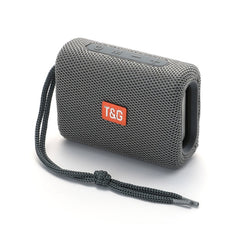 T&amp;G TG313 Tragbarer wasserdichter Bluetooth-Lautsprecher für den Außenbereich, Subwoofer, unterstützt TF-Karte, FM-Radio, AUX