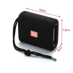 T&amp;G TG313 Tragbarer wasserdichter Bluetooth-Lautsprecher für den Außenbereich, Subwoofer, unterstützt TF-Karte, FM-Radio, AUX