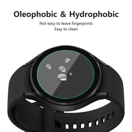 For Samsung Galaxy Watch4 44mm ENKAY Hat-Prince 0.2mm 9H 2.15D Curved Edge Tempered Glass Screen Protector Watch Film, 1 PCS, 2 PCS, 5 PCS, 10 PCS