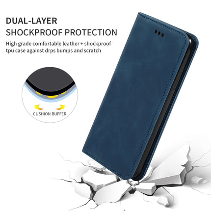 Retro Skin Feel Business Magnetic Horizontal Flip Leather Case for Samsung Galaxy A40, Red, Dark Gray, Navy Blue, Army Green, Brown