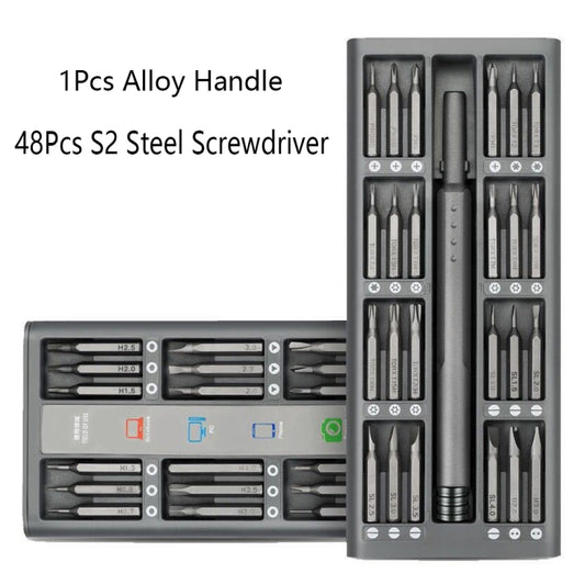 A49 49 in 1 High Quality Screwdriver Set  Mobile Computer Disassembly and Maintenance Tools, 49 in 1