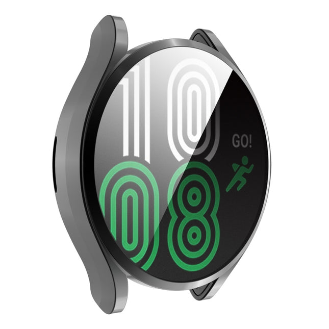 For Samsung Galaxy Watch4 40mm ENKAY Hat-Prince Full Coverage Electroplated Soft TPU Case with Screen Protection