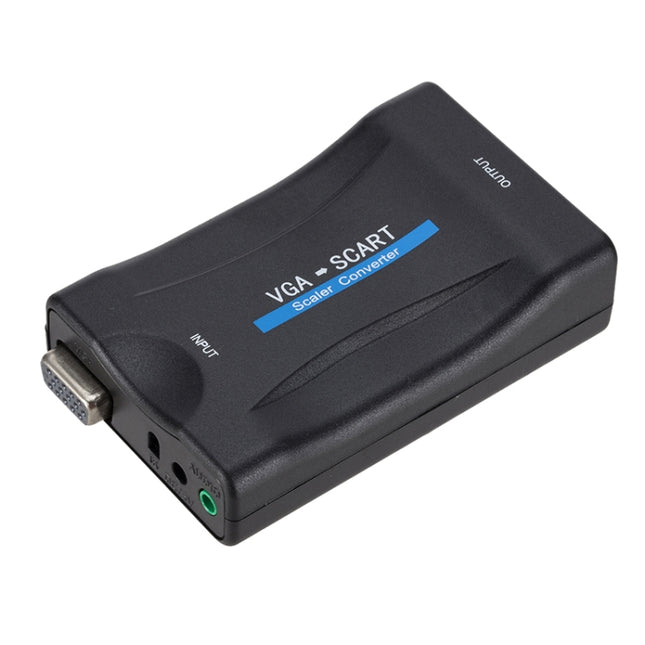 1080P VGA to SCART Audio Video Converter Adapter, VGA to SCART