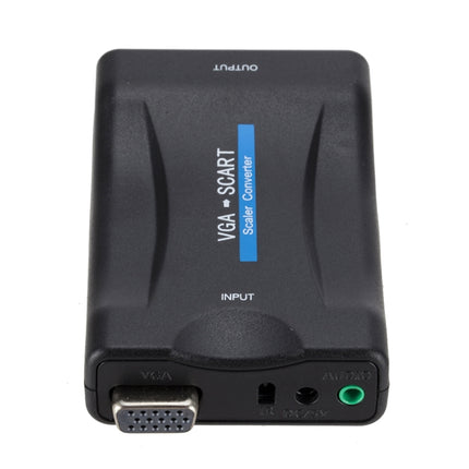 1080P VGA to SCART Audio Video Converter Adapter, VGA to SCART