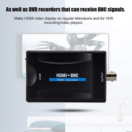 HDMI to BNC Composite Video Converter, HDMI to BNC