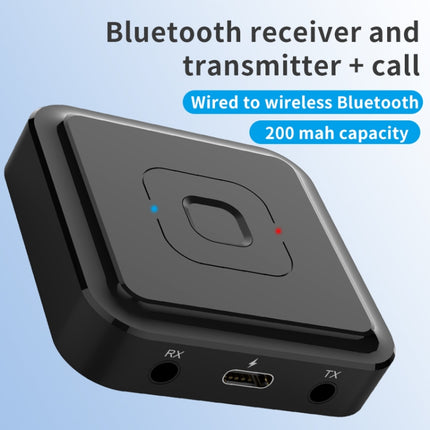 BT-22 5.1 Bluetooth-Empfänger und -Sender 2 in 1 Unterstützt Sprachanrufe, BT-22