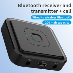 BT-22  5.1 Bluetooth Receiver &Transmitter 2 in 1 Supports Voice Calls, BT-22