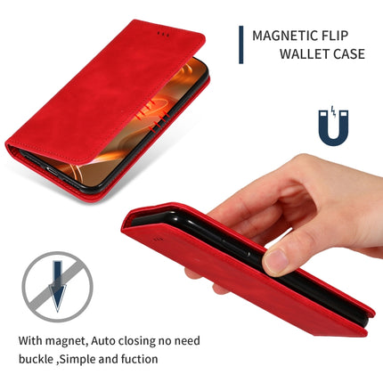 Retro Skin Feel Business Magnetic Horizontal Flip Leather Case for Redmi Note7 & Redmi Note7 Pro, Red, Dark Gray, Navy Blue, Army Green, Brown