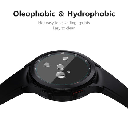 For Samsung Galaxy Watch4 Classic 46mm ENKAY Hat-Prince Crystal Screen Protector Anti-scratch Watch Film, 1 PCS, 2 PCS