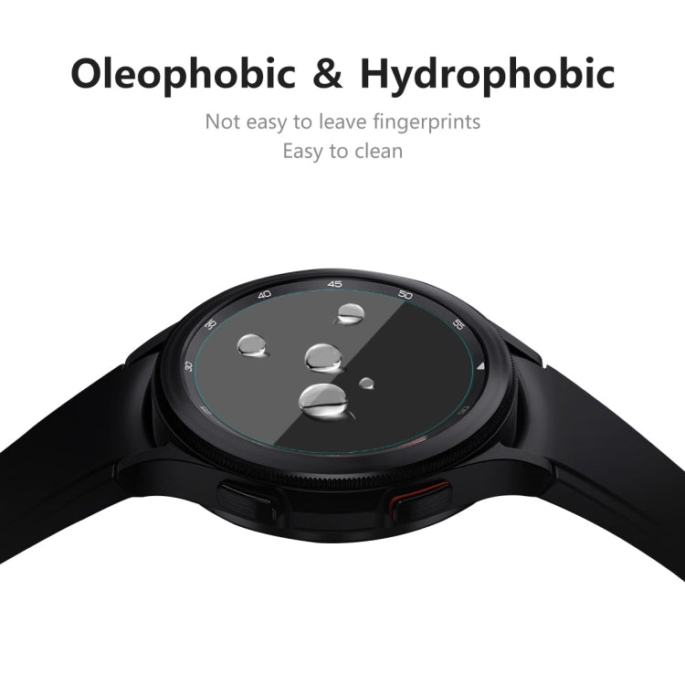 For Samsung Galaxy Watch4 Classic 42mm ENKAY Hat-Prince Crystal Screen Protector Anti-scratch Watch Film, 1 PCS, 2 PCS