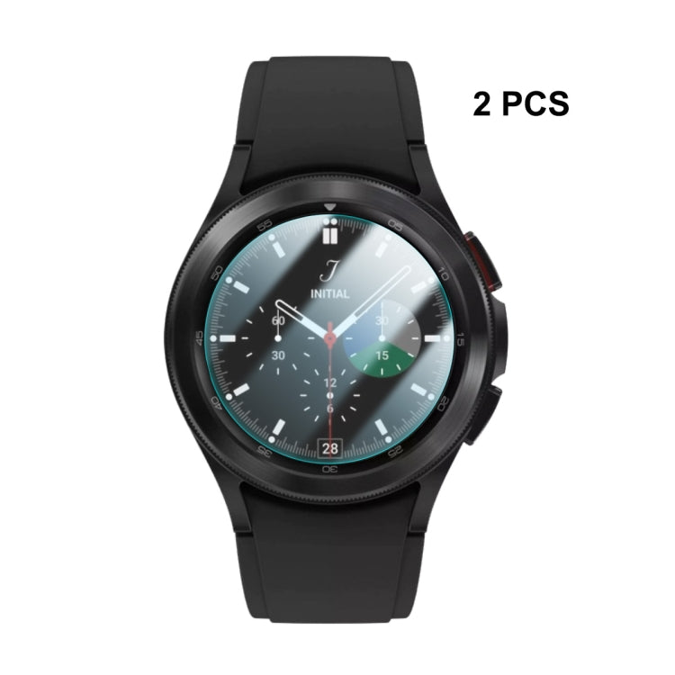 For Samsung Galaxy Watch4 Classic 42mm ENKAY Hat-Prince Crystal Screen Protector Anti-scratch Watch Film, 1 PCS, 2 PCS