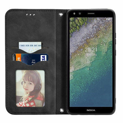 Retro Skin Feel Business Magnetic Horizontal Flip Leather Case with Holder & Card Slots & Wallet & Photo Frame, For Nokia C01 Plus, For Nokia  XR 20, For Huawei Maimang 10 SE, For Cubot Note 20