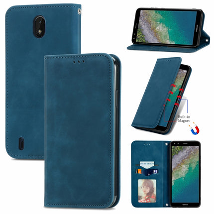 Retro Skin Feel Business Magnetic Horizontal Flip Leather Case with Holder & Card Slots & Wallet & Photo Frame, For Nokia C01 Plus, For Nokia  XR 20, For Huawei Maimang 10 SE, For Cubot Note 20