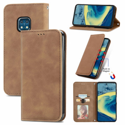 Retro Skin Feel Business Magnetic Horizontal Flip Leather Case with Holder & Card Slots & Wallet & Photo Frame, For Nokia C01 Plus, For Nokia  XR 20, For Huawei Maimang 10 SE, For Cubot Note 20