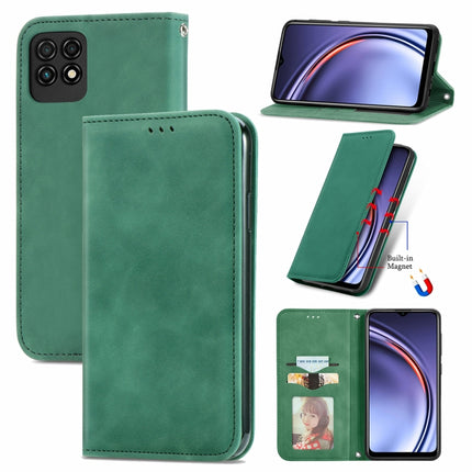 Retro Skin Feel Business Magnetic Horizontal Flip Leather Case with Holder & Card Slots & Wallet & Photo Frame, For Nokia C01 Plus, For Nokia  XR 20, For Huawei Maimang 10 SE, For Cubot Note 20