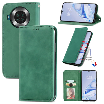 Retro Skin Feel Business Magnetic Horizontal Flip Leather Case with Holder & Card Slots & Wallet & Photo Frame, For Nokia C01 Plus, For Nokia  XR 20, For Huawei Maimang 10 SE, For Cubot Note 20