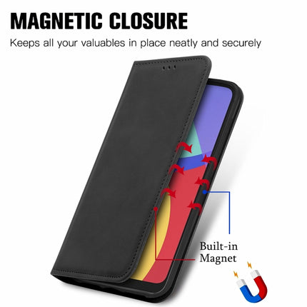 Retro Skin Feel Business Magnetic Horizontal Flip Leather Case with Holder & Card Slots & Wallet & Photo Frame, For Alcatel 1S 2021, For ZTE Nubia Z30 Pro, For ZTE Axon 30 5G, For Wiko Y61