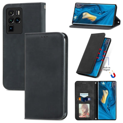 Retro Skin Feel Business Magnetic Horizontal Flip Leather Case with Holder & Card Slots & Wallet & Photo Frame, For Alcatel 1S 2021, For ZTE Nubia Z30 Pro, For ZTE Axon 30 5G, For Wiko Y61