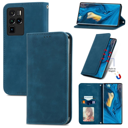 Retro Skin Feel Business Magnetic Horizontal Flip Leather Case with Holder & Card Slots & Wallet & Photo Frame, For Alcatel 1S 2021, For ZTE Nubia Z30 Pro, For ZTE Axon 30 5G, For Wiko Y61
