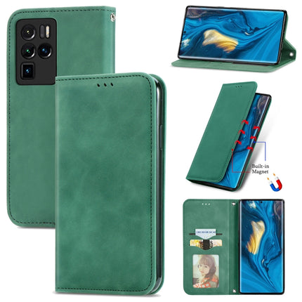Retro Skin Feel Business Magnetic Horizontal Flip Leather Case with Holder & Card Slots & Wallet & Photo Frame, For Alcatel 1S 2021, For ZTE Nubia Z30 Pro, For ZTE Axon 30 5G, For Wiko Y61